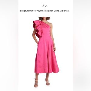 Aje New With Tags Size 2 Sculptura Bonjour Dress ( size 6AU, size 2 US).